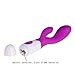 Top sex toy for women masturbation female G spot clitoral multi speed vibrator (Rosy)