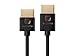 Monoprice HDMI High Speed Active Cable - 6 Feet - Black, 4K@60Hz, HDR, 18Gbps, 36AWG, YUV 4:4:4 - Ultra Slim Active Series