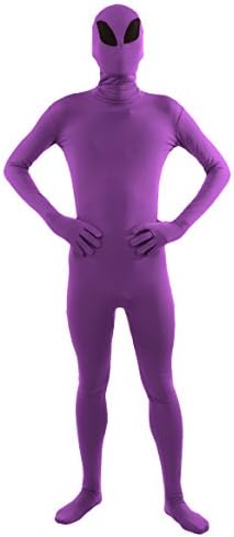 Marvoll Spandex Lycra Alien Full Bodysuit Costume