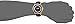 Lucien Piccard Men's 'Grotto' Quartz Stainless Steel and Black Leather Casual Watch (Model: LP-15024-RG-03)