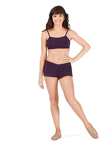 Theatricals Adult Dance Shorts N5505EGGS Eggplant Small