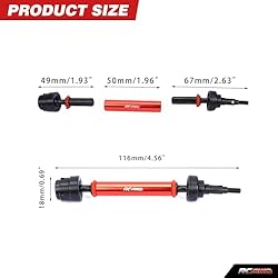 Rcawd Full Aluminum Cvd Slider Set: 4X4 Mega Blx