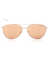 anteojos de sol Michael Kors Hvar mk5007 Oro rosa   Oro rosa Flash 1080   R1 59 mm