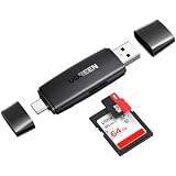 Lettore Di Schede SD USB 3.1, Hub Da 5 Gbps: Leggi 4 Schede Contemporaneamente (CF, SDXC, Micro SD, UHS-II E Altro)