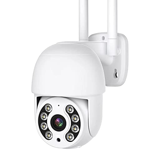 E T EASYTAO | Cámara de Seguridad Exterior WiFi, ICsee O Tris Home App, 2MP Pan&Tilt 360 Grados, Mini PTZ Cámara Inalámbrica Exterior con Visión Nocturna con Audio Bidireccional