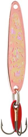 Bay de Noc7COPPERICE 2-3/4-Inch Swedish Pimple Jig, 3/4-Ounce, Crushed Ice/Copper Ice