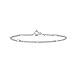Silver Belcher with Tubes Bracelet 7