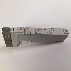 SMC VQC2201N-51 VQC VALVE, 24 VDC, 5 PORT, DOUBLE