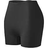Walang Lip Women's High Elastic Waist Slip Shorts Shapewear Shorts Tummy Control Seamless for Under Dresses