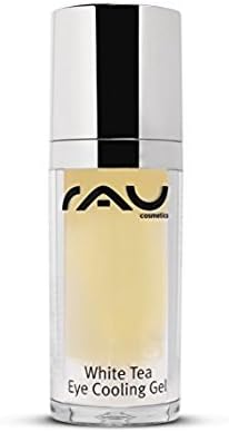 RAU White Tea Eye Cooling Gel (30 Ml / 1.02 Fl.oz) - Gentle Eye Gel with White Tea, Allantoin, Jojoba Extract &amp; Algae Extract