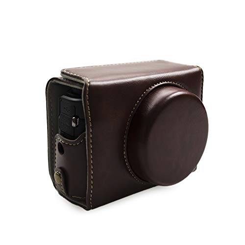 kinokoo PU Leder Tasche für Canon PowerShot G7 X Mark II/G7X Mark III Schutztasche Canon G7X III/GX II Kameratasche… – Bild 4