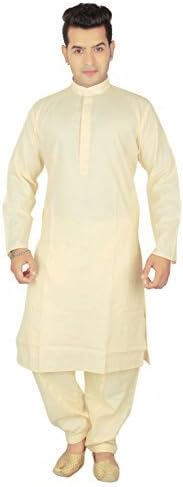 Desi Sarees Mens Casual Wear Cotton Kurta Shalwar Kameez 1801