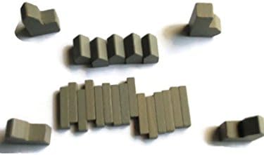 YorksGamePieces Grey Wood Replacement Player Pieces