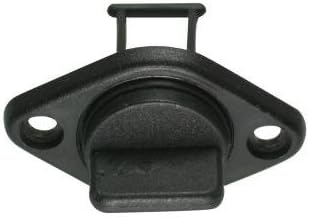 Black Nylon Boat Drain Plug With Socket 1"