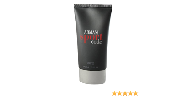armani code body wash