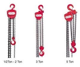 Manual Chain Hoist Size: 15' - 5 Ton: Hand Chain Hoists: Amazon.com