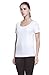 Graystone Holster Shirt Scoop Neck Concealed Carry Clothing for Women - Deep Concealment Compression CCW Clothes (White, Medium)