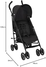 Graco EZLite Lightweight Stroller Midnight Black 6.6kg Birth to 3 Years view 8