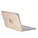 Tablet Backlit Keyboard Case, LESHP Removable Bluetooth Backlit Keyboard Case Slim Smart Folio Case Bluetooth Keyboard Case Cover with Auto Sleep / Wake for iPad Pro 9.7 and iPad Air 2（Gold）