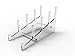 FixtureDisplays Medium Multiple Plate Acrylic Rack Display Holder 10749