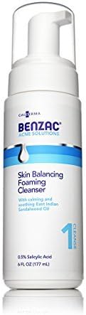 Benzac Skin Balancing Foaming Cleanser, 6 Ounce - Buy Packs and SAVE (Pack of 2)