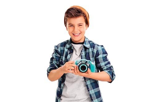 Lexibook - 4-in-1 Kids Camera with Photo, Video, Audio and Game Functions - DJ080