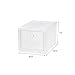 IRIS USA, Inc. 589023 Pull Down Front Access Shoe Box, 4 Pack, High, Clear, 6 Piece