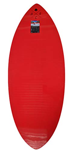 Zap Skimboards Ace (Choose Color and Size) (Ace Spade Red 1, 54)