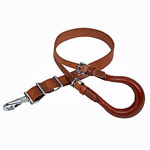 Weaver Single Strap Crupper - Color:Russet Attachment:Single Strap