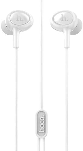 Prettymenny Headphone with Mic ,HOCO M3 Universal 10mm Stereo In-ear Earphone for Cellphone