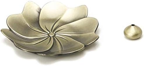 Incense Burner Lotus Flower Incense Burner Holder Stick Plate for Stick & Cone & Coil Incense (Water Drop)