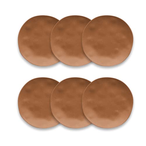Abode Homewares Matte Solids 8.5'' Durable Planta Salad Plates, Shatter-Resista…