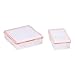 HOMTSSAW Battery Case for 18650 IPX7 Waterproof Battery Storage Box Holder Battery Organizer Christmas Storage Containers 2 PCS