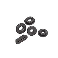 Show Chrome Replacement Black Grommets Honda 52-691