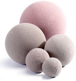 1 x Oasis Sec 16cm Round Sphere Ball Dry Foam for Florist Floral Craft Flowers Floristry Weddings Topiary Designs & Displays by Gem Supplies UK