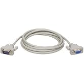 Tripp Lite Straight Through Serial RS232 Extension Cable (DB9 M/F) 6-ft.(P520-006)