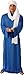 Alexanders Costumes mens Dark Blue Adult Gown, Dark Blue, One Size US