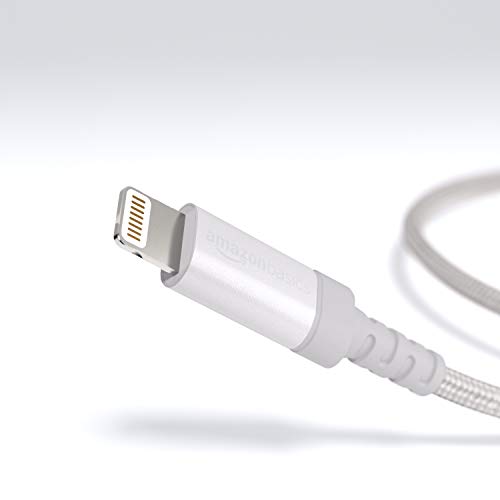 Amazon Basics Nylon Braided Lightning to USB A Cable, MFi Certified
