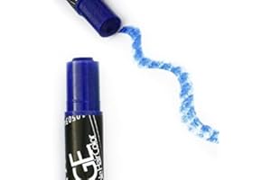 KC REPUBLIC Dark Blue Azure Hair Chalk - Edge Blendable Hair Color for All Type of Hair, Brown Hair, Dark Hair, Temporary Hair Color Wax Great for Christmas Gift, Birthday Gift, Party Favor Gift, Halloween Gifts