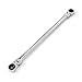 TEKTON 9 x 11 mm Long Flex Ratcheting Box End Wrench | WRN77105