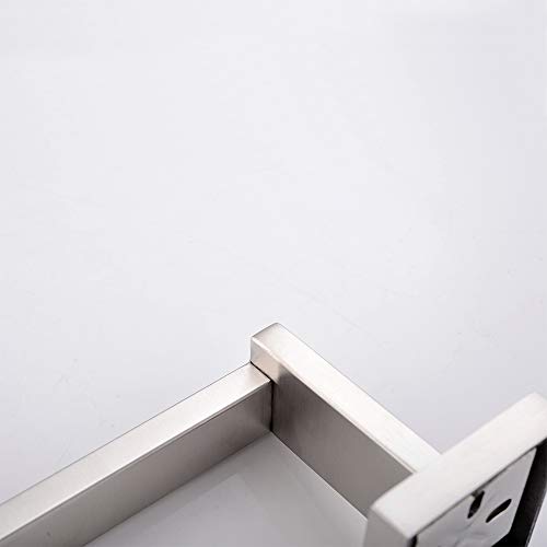 TURS SUS304 Stainless Steel Toilet Paper Holder Wall Mount Paper Towel Holder,Brushed Finish