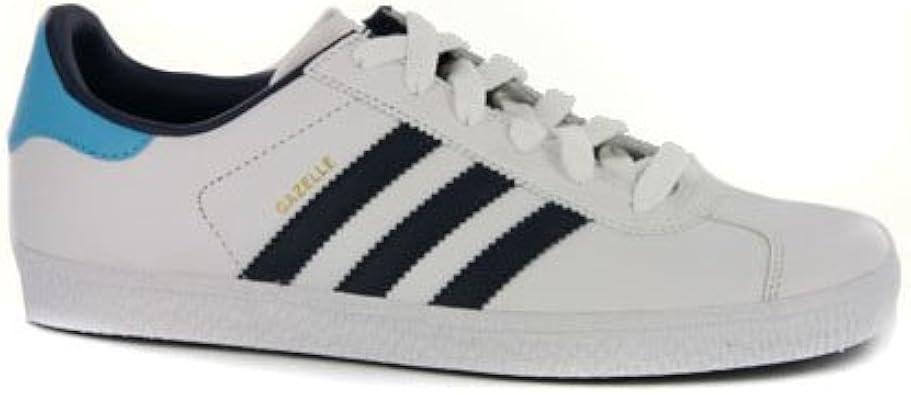 womens white leather gazelles