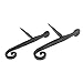 Shutter Dogs Pig Tail For Shutters Masonry Or Wood 4 3/4 Inch Shaft Pin Renovators Supply Manufacturing Sold As A Pair