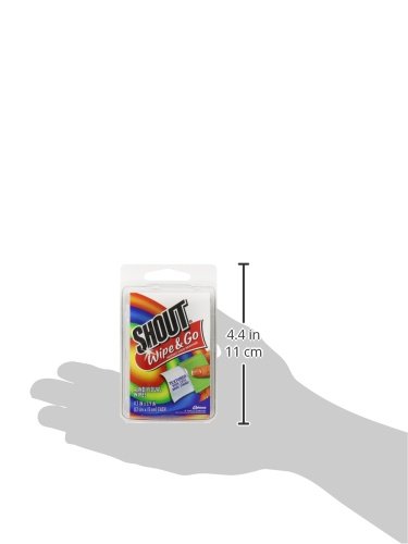 Shout Wipe & Go Wipes, 4-Count (Pack of 24)