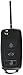MiCocheÂ Remote Car Key Shell for Select VW Vehicles