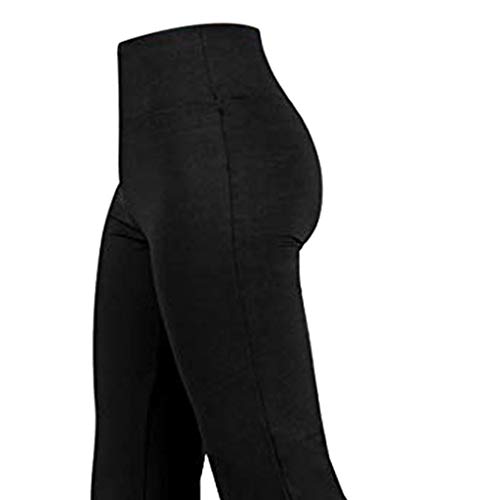 image for Toimothcn Women's Bell Bottom Flare Pants Tummy Control Workout Yoga T