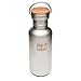 Klean Kanteen Reflect Single Wall Stainless Steel Plastic Free Water Bottle with Stainless Steel and Bamboo Cap