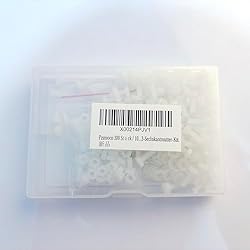 Pzsmocn 300 Pieces/100 Sets M3*10 mm Plastic White