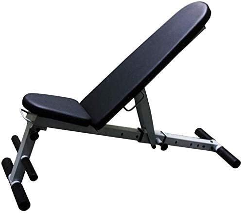 TZZ Adjustable Dumbbell Bench, Folding Weight Bench Press Sport Fitness Equipment for Body Workout Fitness Abdominal Bench Sit-Up Exerciser Abdominal Twister Trainer Home Gym