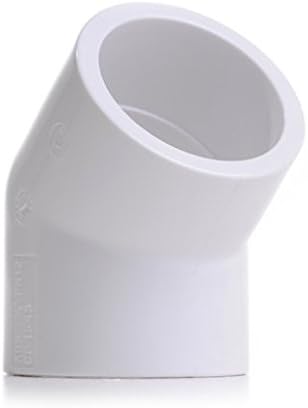 Swimming Pool 1.5" ABS Fitting - 45 Degree Elbow P/P